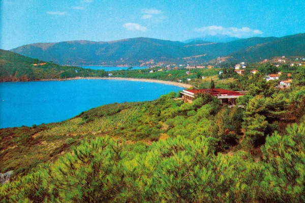 Isola Delba Italia Iunie 1960 Isola Elba Peisaj Lacona Anii — Fotografie, imagine de stoc