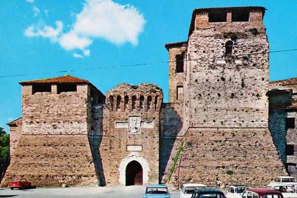 Rimini Italia Mey 1970 Fortezza Malatesta Negli Anni — Foto Stock