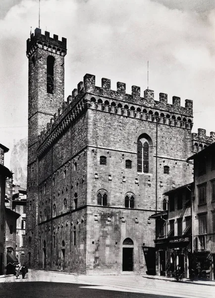 Firenze Talya Mayıs 1940 Bargello Nun Lardaki Dış Görünüşü — Stok fotoğraf