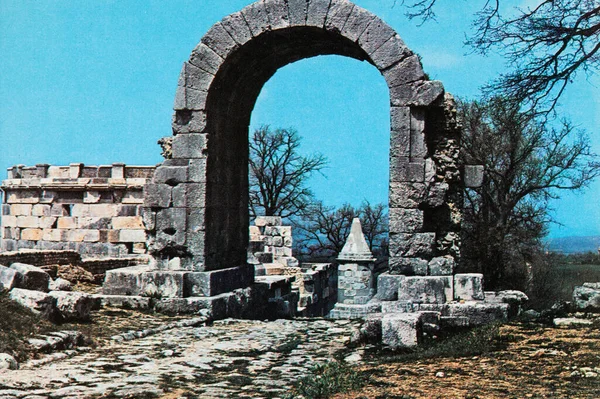 Terni Italien Juni 1970 Terni Archäologische Ausgrabungen Von Carsulae Den — Stockfoto