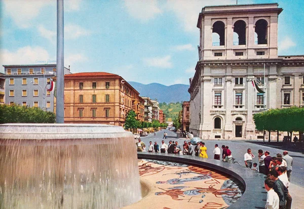 Terni Italy Juna18 1960 Terni Piazza Cornelio Tacito 1960S — Stock Photo, Image