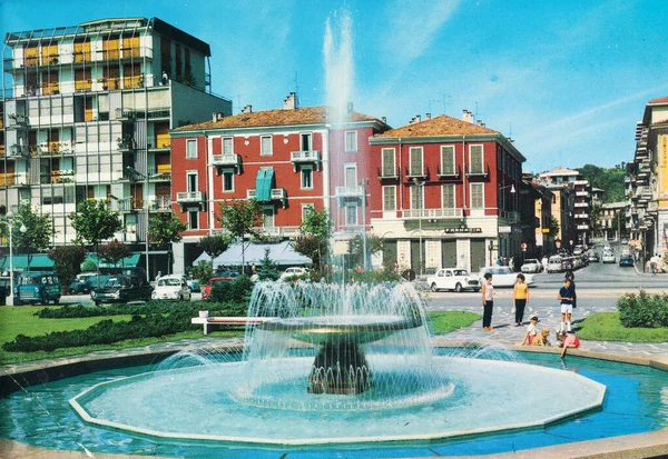 Arona Olaszország Július 1970 Arona Lake Maggiore Állami Kertek Évekből — Stock Fotó