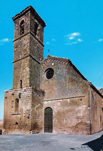 Orvieto Italië Mei 1970 Orvieto Kerk Van San Giovenale Jaren — Stockfoto