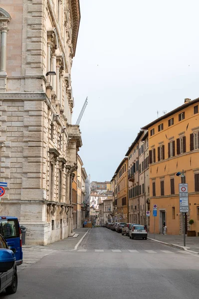 Perugia Italia May 2021 Vía Baglioni Centro Perugia — Foto de Stock