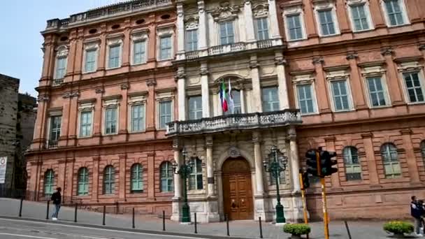 Università degli stranieri nel centro della perugia — Video Stock