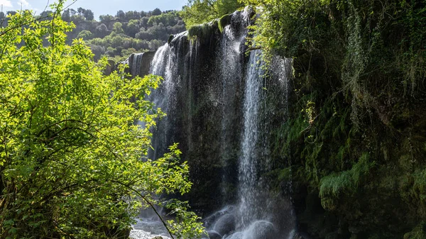 Marmore Şelalesi Mayıs Kapalı Alt Kısım Akışına — Stok fotoğraf