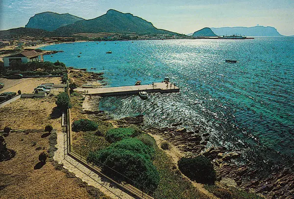 Sardegna Italia Junio 1980 Cerdeña Golfo Aranci Los Años —  Fotos de Stock