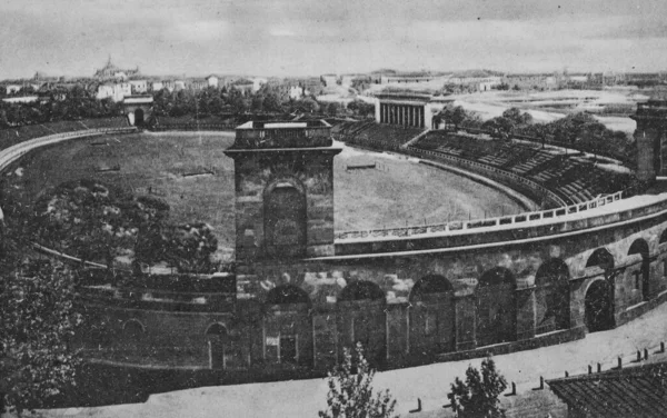 Milano Italy Juni 1950 Arena Milan Hippodrome Dibangun Oleh Napoleon — Stok Foto