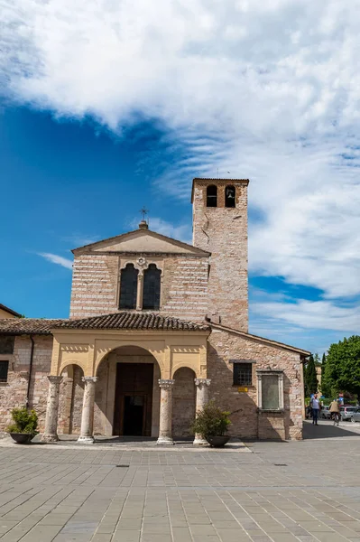 Foligno Maggio 2021 Chiesa Santa Maria Infraportas Foligno Nel Centro — Foto Stock