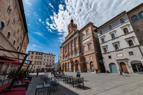 Foligno Italien Mai 2021 Kommune Auf Dem Platz Der Republik — Stockfoto