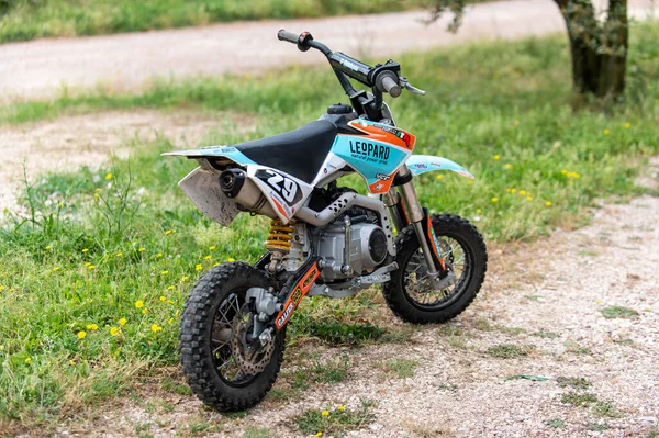 Terni Ιταλία Ιούνιος 2021 Mini Motocross Για Παιδιά Ενήλικες Για — Φωτογραφία Αρχείου