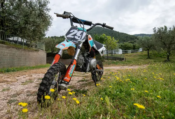 Terni Italia Junio 2021 Mini Motocross Para Niños Adultos Para — Foto de Stock