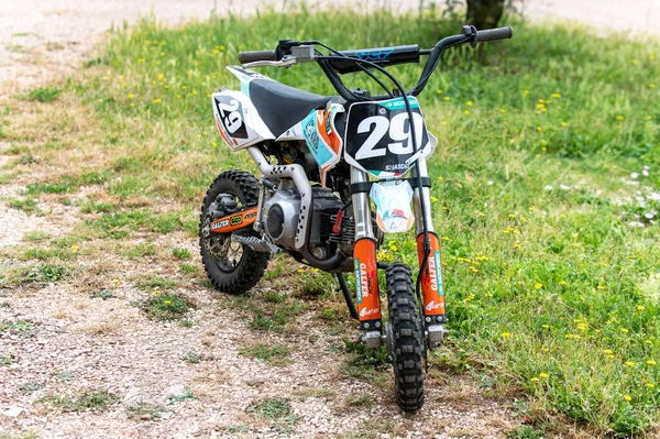 Terni Italien Juni 2021 Mini Motocross Für Kinder Oder Erwachsene — Stockfoto