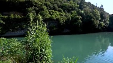 Narni 'li Stifone Umbrian vadilerinde ve Kara Nehirde