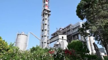 Terni 'nin organik atık yakma fırını.