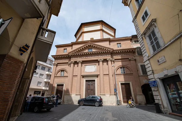 Foligno Italy July 2021 Foligno Church Santa Maria City Center — Stock Photo, Image