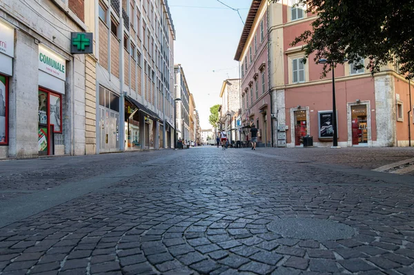 Terni Italy Juli 2021 Kurs Cornelio Tacito Centrala Terni — Stockfoto