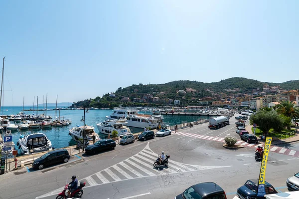 Porto Santo Stefano Ιταλία Ιουλίου 2021 Τοπίο Του Porto Santo — Φωτογραφία Αρχείου