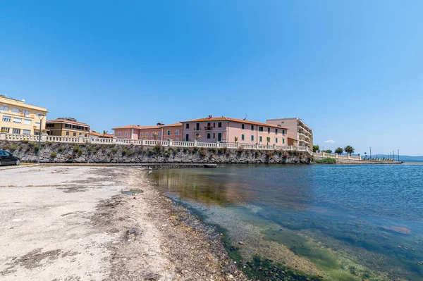 Paysage Ville Orbetello Mer Été — Photo