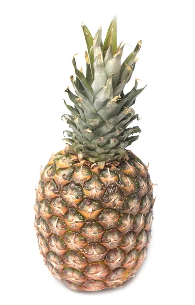 Ananas Een Witte Achtergrond — Stockfoto