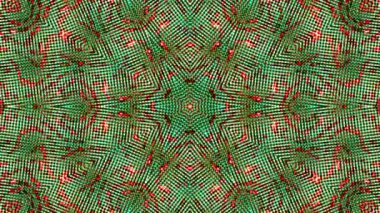 Parlak soyut ışık titreşimi çizgileri tam renk ve kaleydoskop.