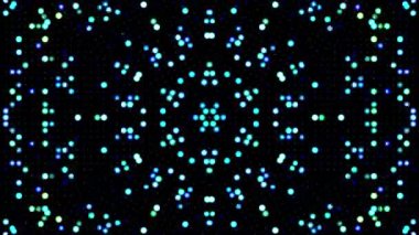 Parlak soyut ışık titreşimi çizgileri tam renk ve kaleydoskop.