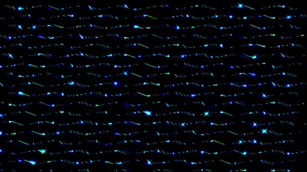 Fundal Abstract Linii Neon Într Textură Multicoloră — Videoclip de stoc