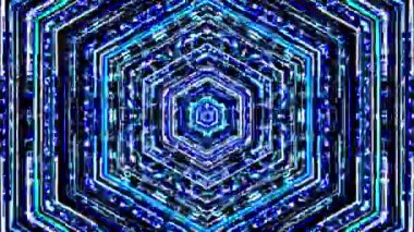 Parlak soyut ışık tam renk, kaleydoskop, arka plan için