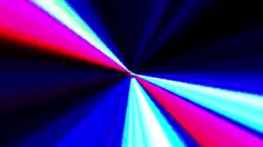 Çok renkli bir dokuda soyut arkaplan 3D neon çizgileri