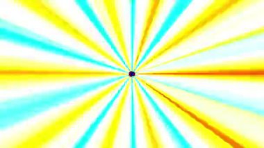 Çoklu renkte üç boyutlu çizgiler