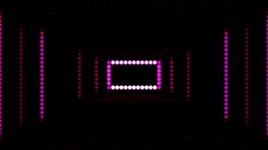 Çok renkli bir dokuda soyut arkaplan 3D neon çizgileri