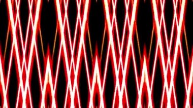 Çok renkli bir dokuda soyut arkaplan 3D neon çizgileri