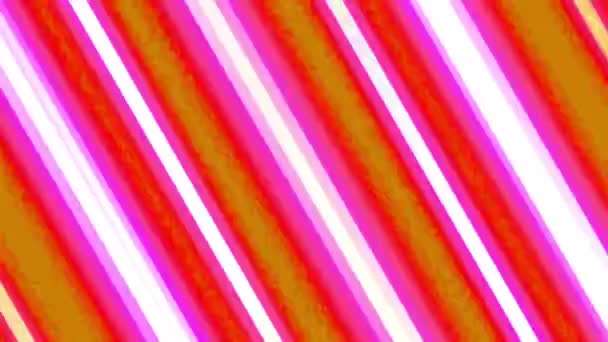 Abstraktní Pozadí Neonové Čáry Vícebarevné Textuře — Stock video