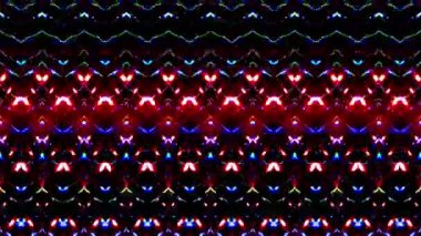 Çoklu renkte üç boyutlu çizgiler