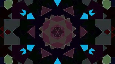 Soyut arka plan hareket eden çizgiler ve parlayan ışık noktaları. Çemberlerle canlandırma