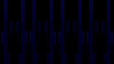 güzel renkli video soyut parlak ışık enerjisi 4K düz çizgi dalgaları siyah arkaplan üzerinde parıldayan ışık etkisi