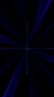 güzel renkli video soyut parlak ışık enerjisi 4K düz çizgi dalgaları siyah arkaplan üzerinde parıldayan ışık etkisi