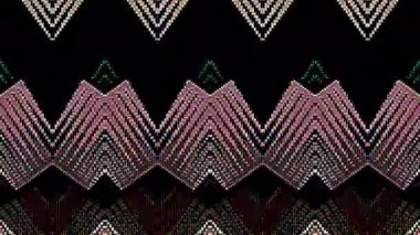 Siyah arkaplandaki renkli çizgilerle ince hareketleri düzenleyen, parıldayan, parlak güzel videolar.