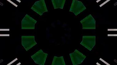 Soyut arka plan hareket eden çizgiler ve parlayan ışık noktaları. Çemberlerle canlandırma