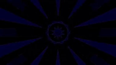 Soyut arka plan hareket eden çizgiler ve parlayan ışık noktaları. Çemberlerle canlandırma