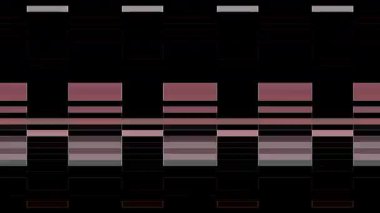 Siyah arkaplandaki renkli çizgilerle ince hareketleri düzenleyen, parıldayan, parlak güzel videolar.