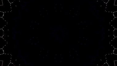 Soyut arka plan hareket eden çizgiler ve parlayan ışık noktaları. Çemberlerle canlandırma