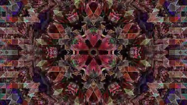 3D animasyon güzel video renkli soyut parlak ışık enerjisi 4K düz çizgi dalgaları merkezde yuvarlak ışık efekti, siyah arkaplan