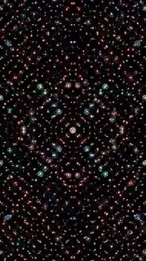 güzel renkli video soyut parlak ışık enerjisi 4K düz çizgi dalgaları siyah arkaplan üzerinde parıldayan ışık etkisi