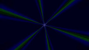 3D soyut parlak çizgiler, dalga, renkli, siyah arkaplan