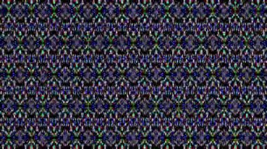 güzel renkli video soyut parlak ışık enerjisi 4K düz çizgi dalgaları siyah arkaplan üzerinde parıldayan ışık etkisi