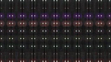 3D soyut parlak çizgiler, dalga, renkli, siyah arkaplan