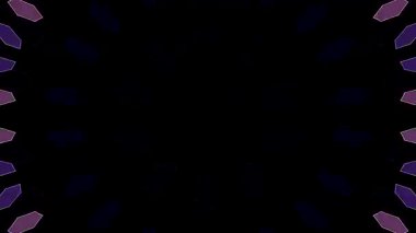 Fütürist pikselin ışık hareketi dijital bir alanda simetrik bir görsel etki yaratıyor.