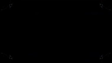 Soyut arka plan hareket eden çizgiler ve parlayan ışık noktaları. Çemberlerle canlandırma