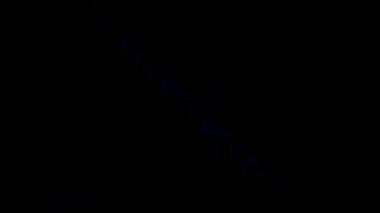 3D soyut parlak çizgiler, dalga, renkli, siyah arkaplan